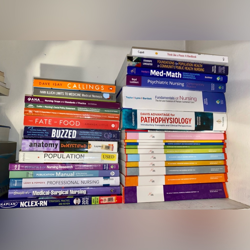 NURSING TEXTBOOKS!!!!